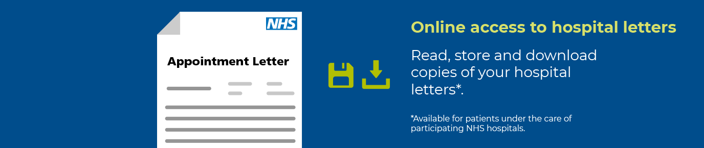 Online access to hospital letters